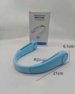 Leaveless hanging neck fan